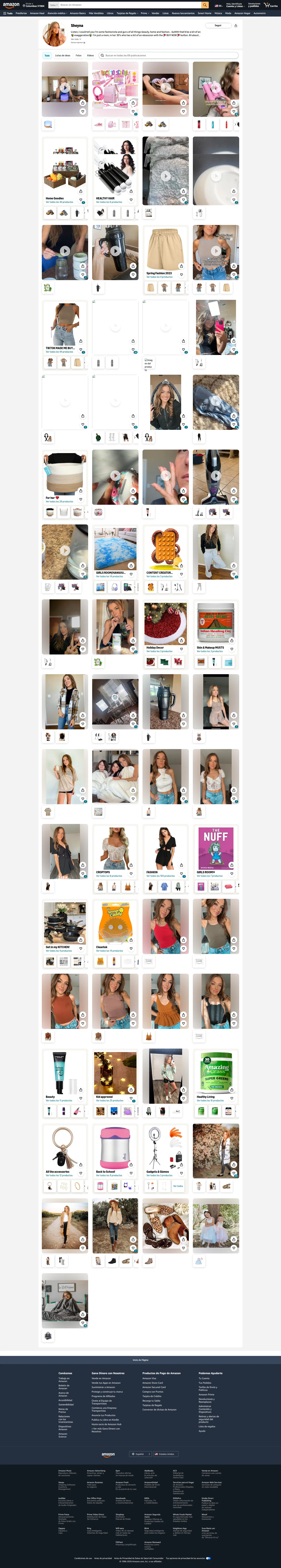 Shey Nuh Amazon storefront