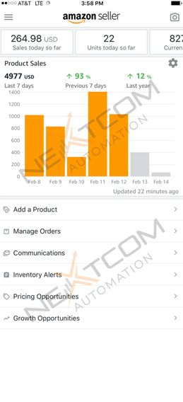 Amazon marketplace sales result 3